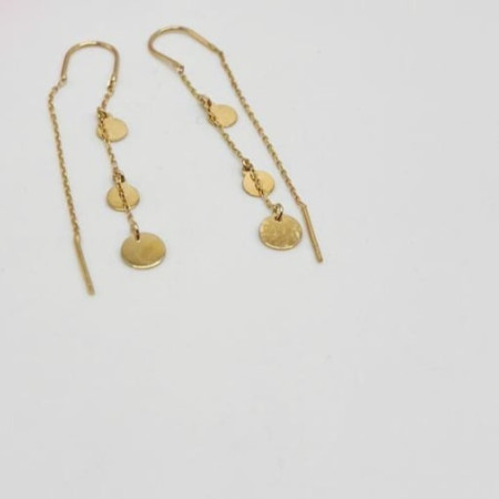 Kenzari Jewellery 14k Gold Earring for Women - 1.69 Grams