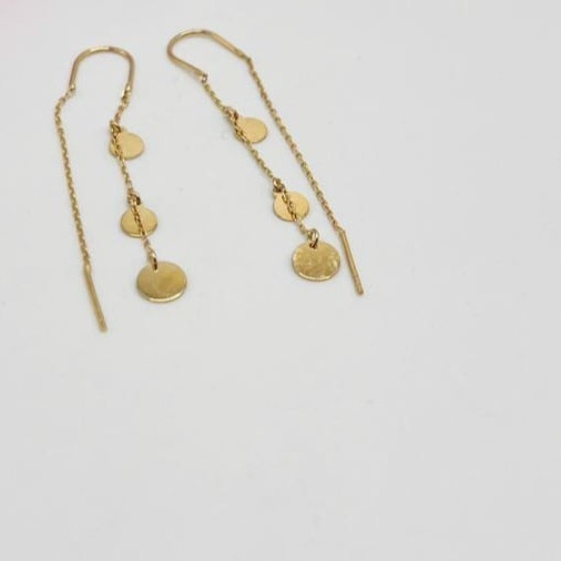 Kenzari Jewellery 14k Gold Earring for Women - 1.69 Grams