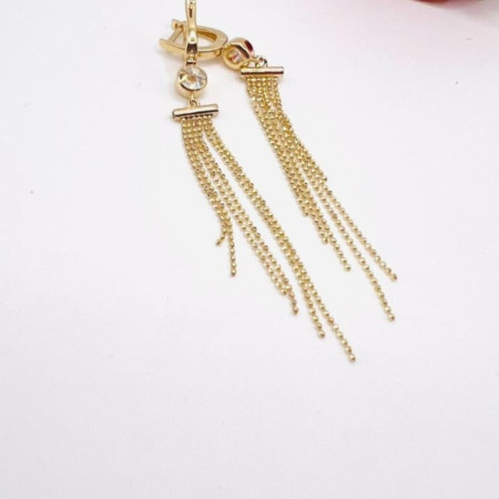 Kenzari Jewellery 14k Gold Earring for Women - 4.89 Grams