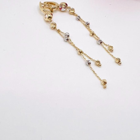 Kenzari Jewellery 14k Gold Earring for Women - 4.17 Grams