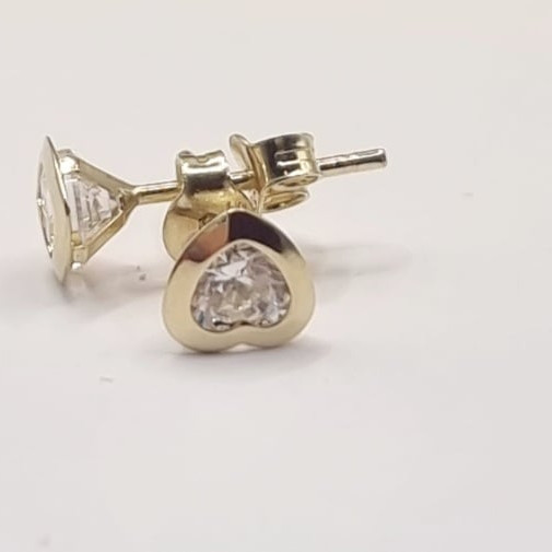 Kenzari Jewellery 14k Gold Earring for Women - 1.55 Grams