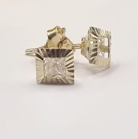 Kenzari Jewellery 14k Gold Earring for Women - 1.12 Grams