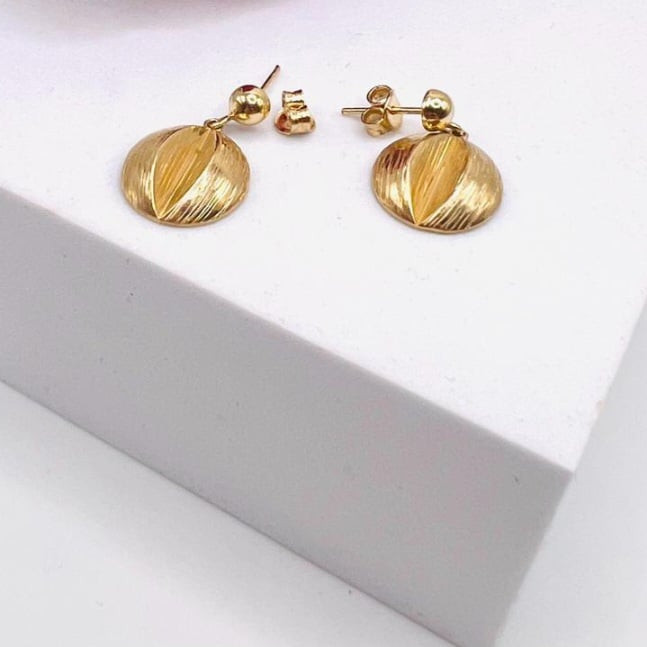 Kenzari Jewellery 14k Gold Earring for Women - 3.23 Grams