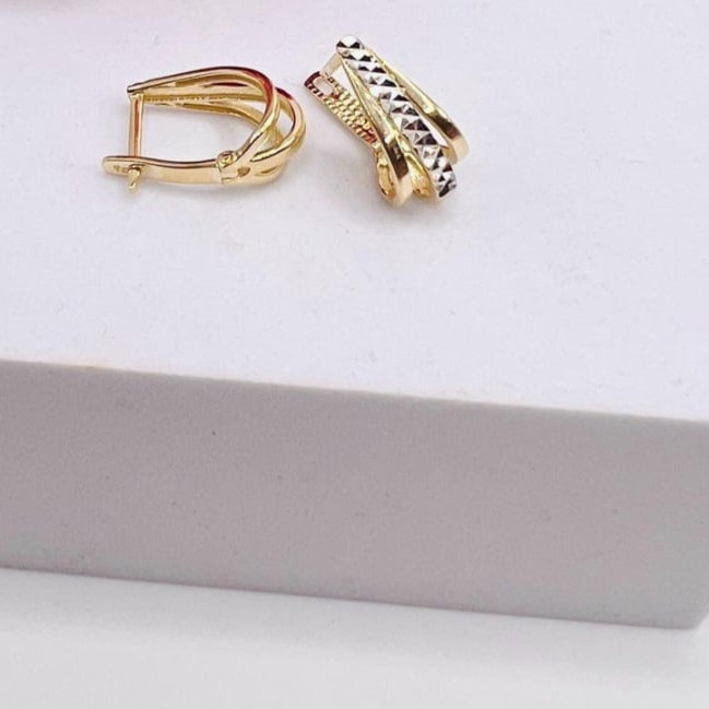 Kenzari Jewellery 14k Gold Earring for Women - 2.50 Grams