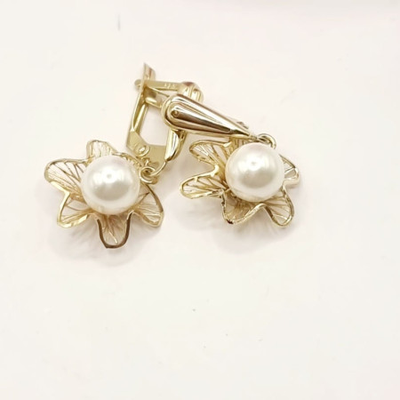 Kenzari Jewellery 14k Gold Earring for Women - 3.21 Grams