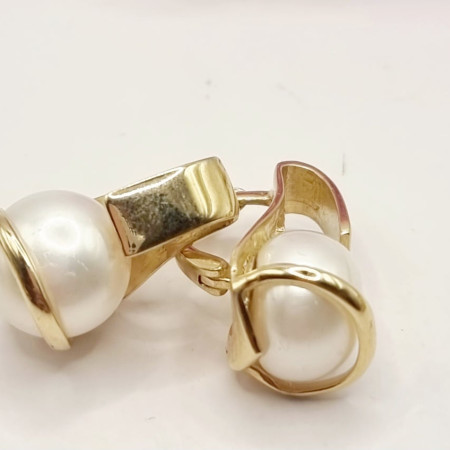 Kenzari Jewellery 14k Gold Earring for Women - 10.37 Grams