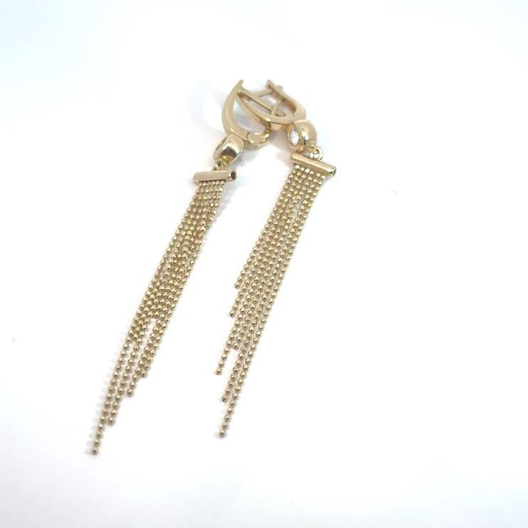 Kenzari Jewellery 14k Gold Earring for Women - 4.89 Grams Kenzari Jewellery 14k Gold Earring for Women - 4.89 Grams