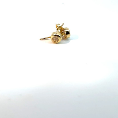 Kenzari Jewellery 14k Gold Earring for Women - 0.72 Gram