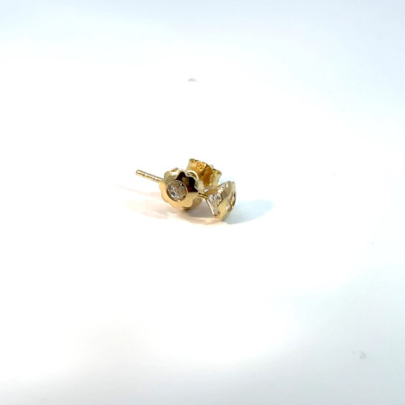 Kenzari Jewellery 14k Gold Earring for Women - 1.03 Grams