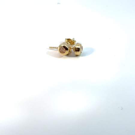 Kenzari Jewellery 14k Gold Earring for Women - 0.76 Gram