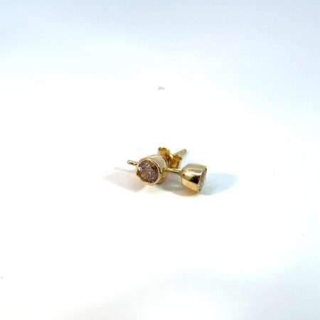 Kenzari Jewellery 14k Gold Earring for Women - 1.26 Grams Kenzari Jewellery 14k Gold Earring for Women - 1.26 Grams