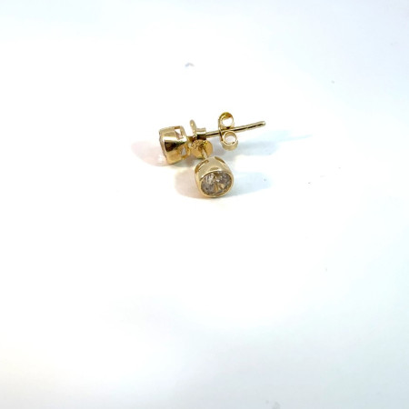 Kenzari Jewellery 14k Gold Earring for Women - 1.14 Grams