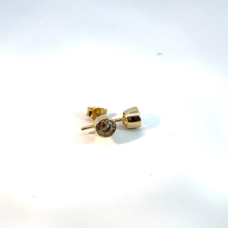 Kenzari Jewellery 14k Gold Earring for Women - 1.30 Grams