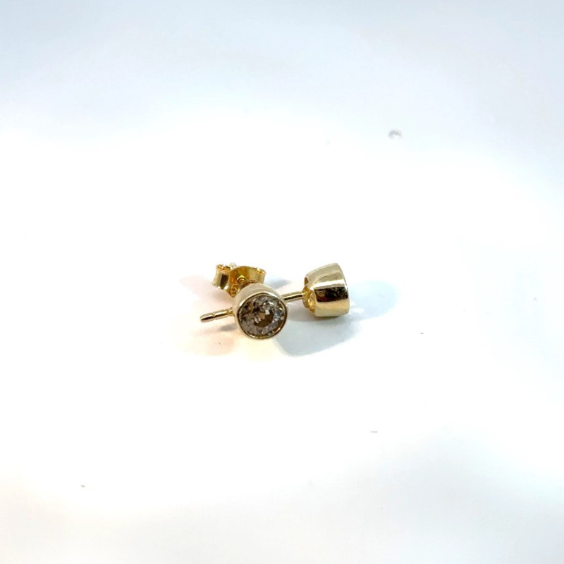 Kenzari Jewellery 14k Gold Earring for Women - 1.30 Grams