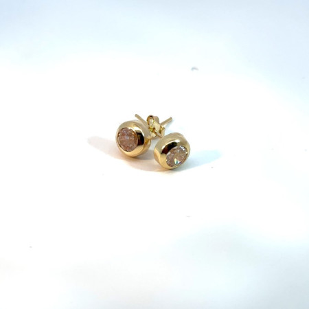 Kenzari Jewellery 14k Gold Earring for Women - 1.49 Grams