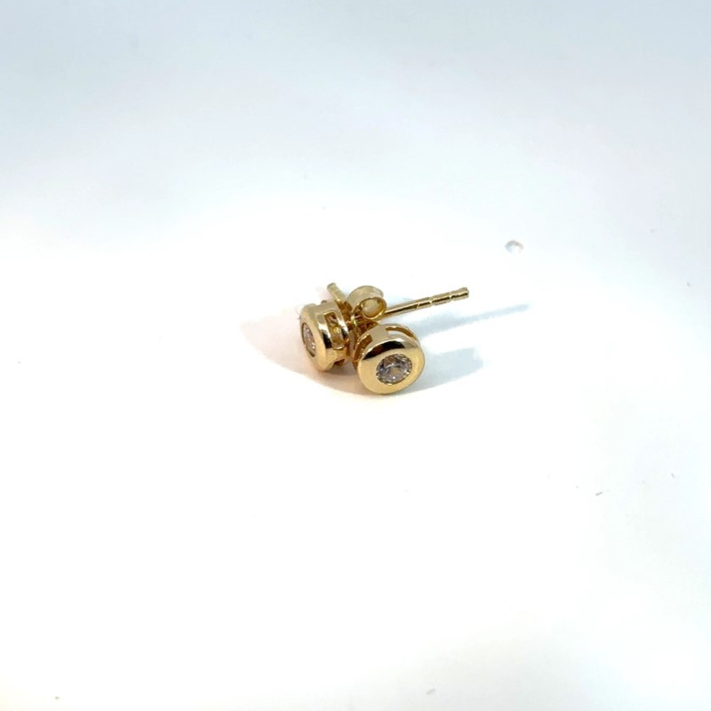 Kenzari Jewellery 14k Gold Earring for Women - 1.17 Grams