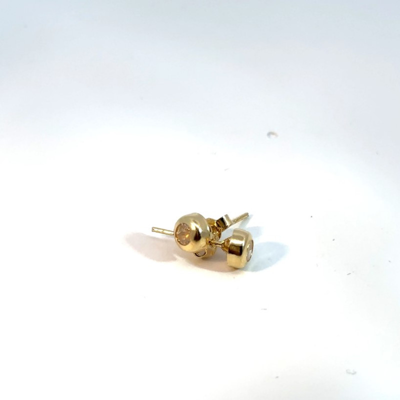 Kenzari Jewellery 14k Gold Earring for Women - 0.71 Gram