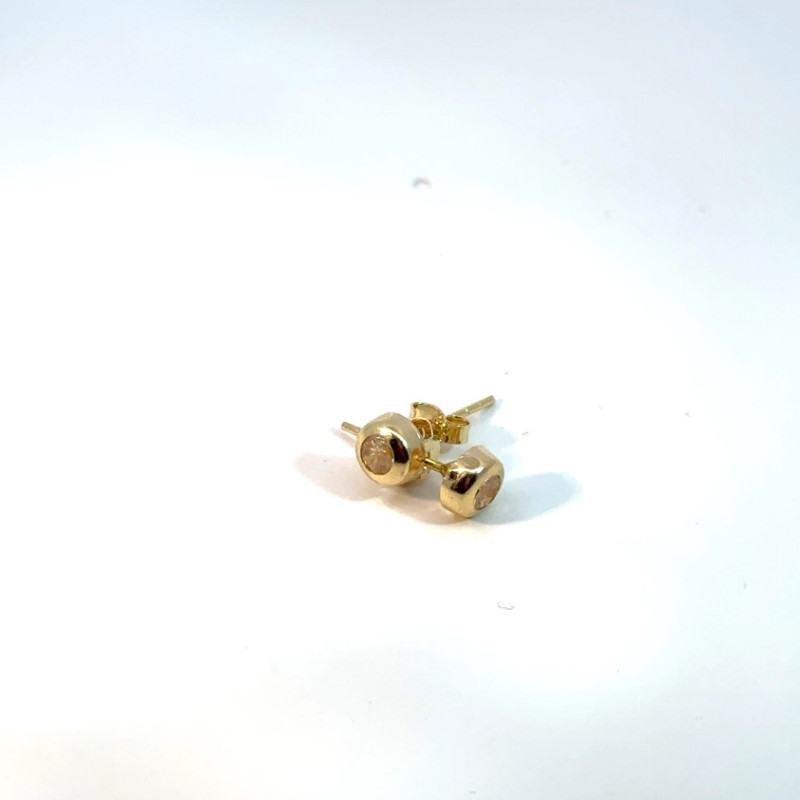 Kenzari Jewellery 14k Gold Earring for Women - 0.73 Gram