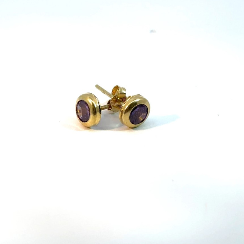 Kenzari Jewellery 14k Gold Earring for Women - 0.94 Gram