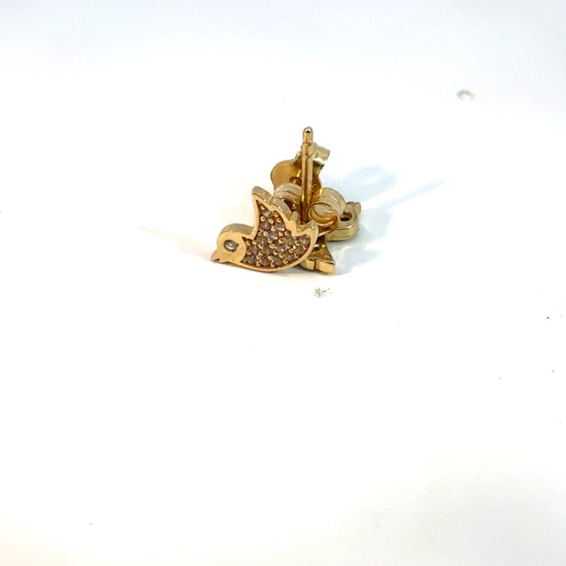 Kenzari Jewellery 14k Gold Earring for Women - 1.31 Grams
