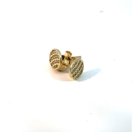 Kenzari Jewellery 14k Gold Earring for Women - 1.17 Grams