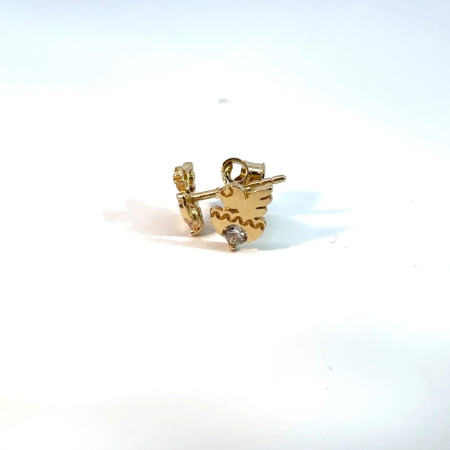 Kenzari Jewellery 14k Gold Earring for Women - 1.06 Grams