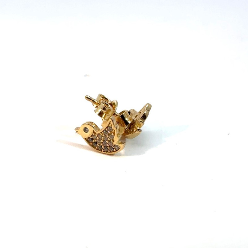 Kenzari Jewellery 14k Gold Earring for Women - 1.28 Grams