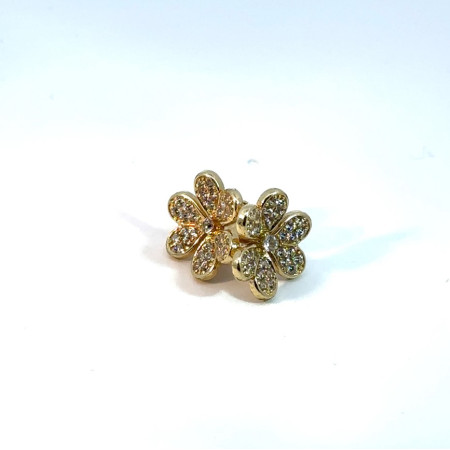 Kenzari Jewellery 14k Gold Earring for Women - 2.65 Grams Kenzari Jewellery 14k Gold Earring for Women - 2.65 Grams