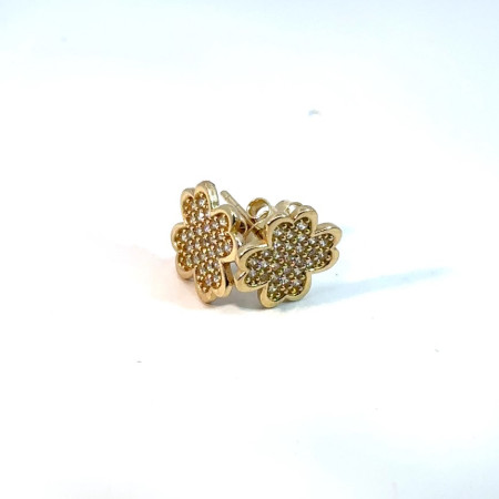 Kenzari Jewellery 14k Gold Earring for Women - 2.04 Grams