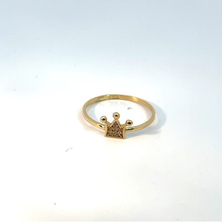 Kenzari Jewellery 18k Gold Ring for Women - 1.40 Grams