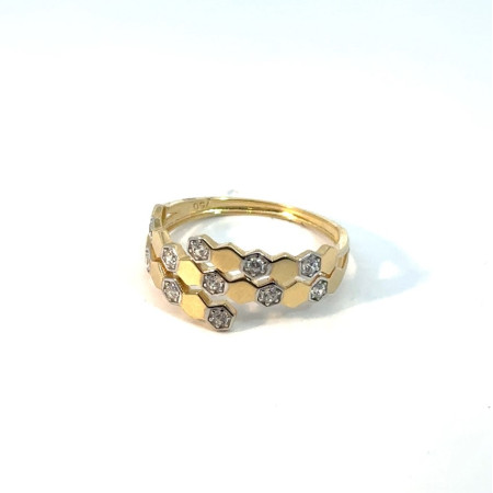 Kenzari Jewellery 18k Gold Earring for Women - 2.05 Grams Kenzari Jewellery 18k Gold Earring for Women - 2.05 Grams