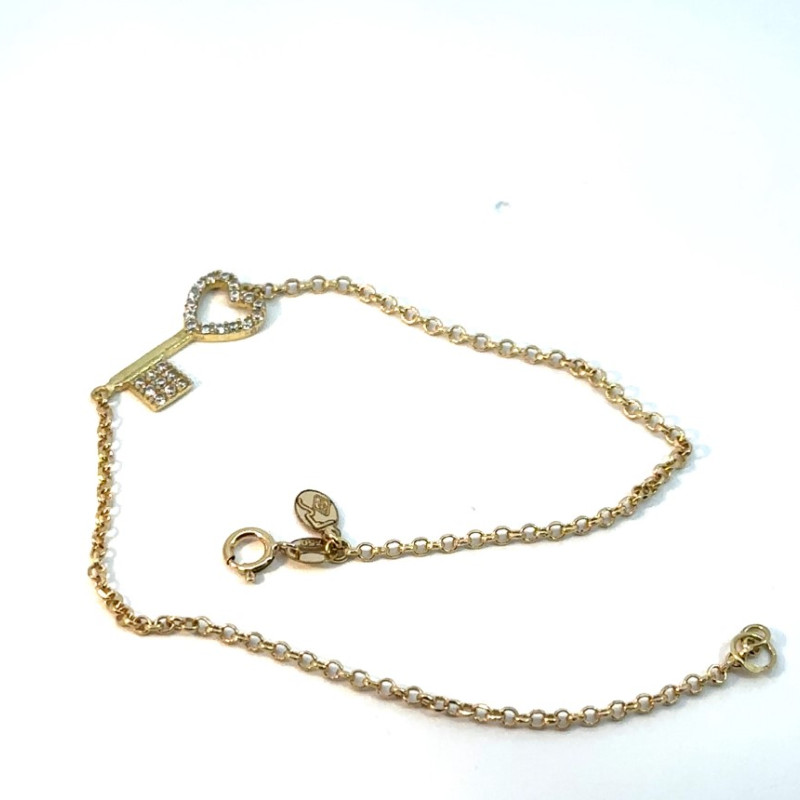 Kenzari Jewellery 18k Gold Bracelet for Women- 1.01 Gram