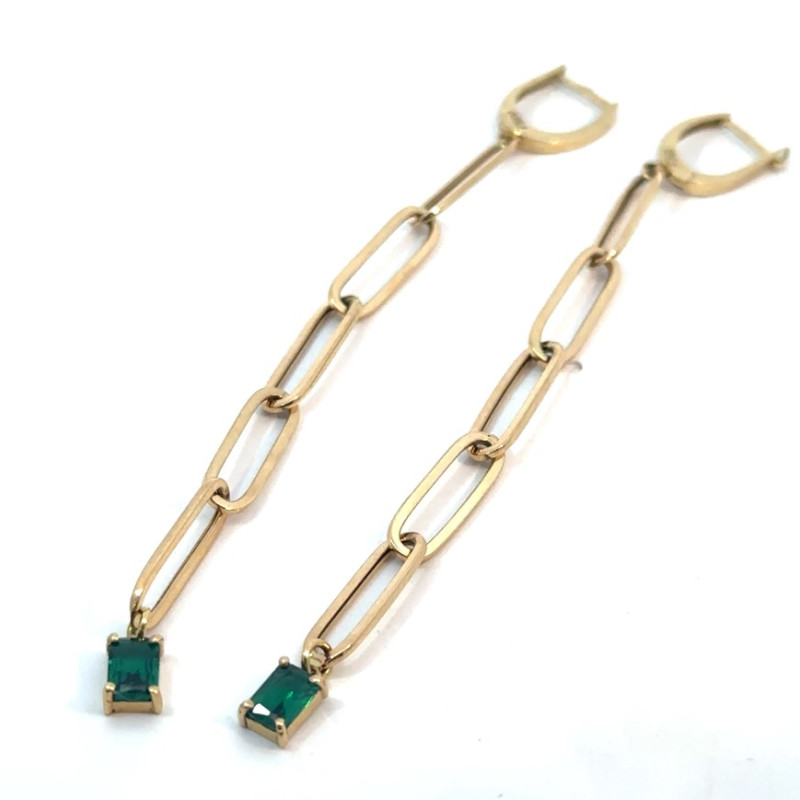 Kenzari Jewellery 18k Gold Earring for Women - 3.71 Grams