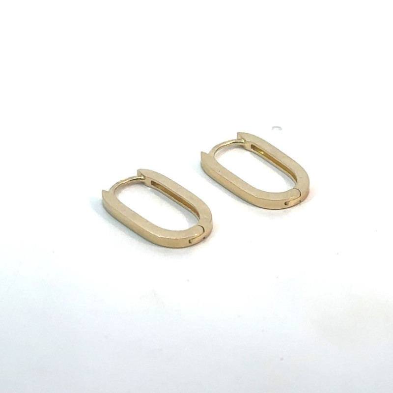 Kenzari Jewellery 14k Gold Earring for Women - 2.17 Grams Kenzari Jewellery 14k Gold Earring for Women - 2.17 Grams