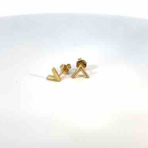 Kenzari Jewellery 18k Gold Earring for Women - 1.20 Grams