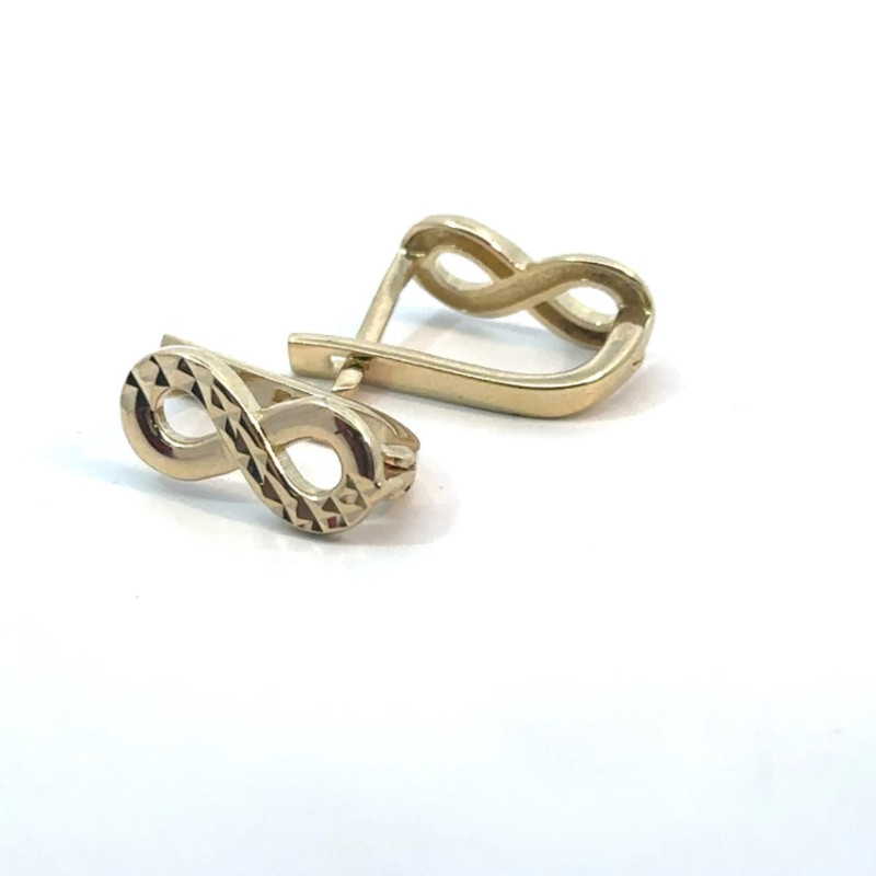 Kenzari Jewellery 14k Gold Earring for Women - 2.32 Grams