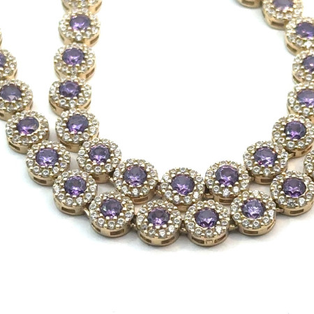 Kenzari Jewellery 14k Gold Necklace for Women - 22.75 Grams