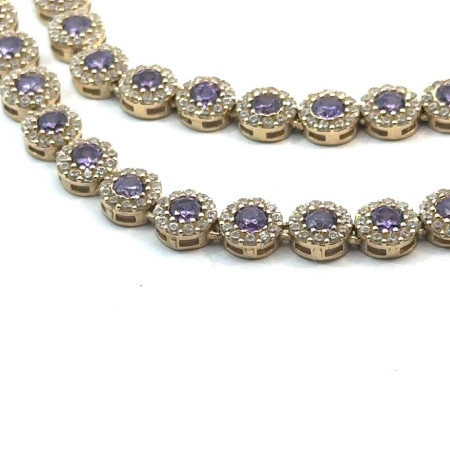 Kenzari Jewellery 14k Gold Necklace for Women - 22.75 Grams