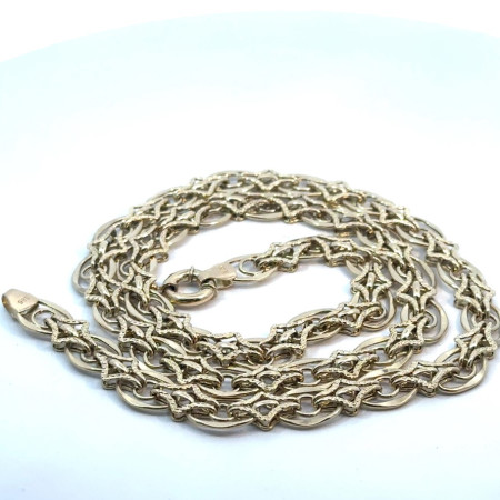 Kenzari Jewellery 14k Gold Chain for Women - 12.90 Grams