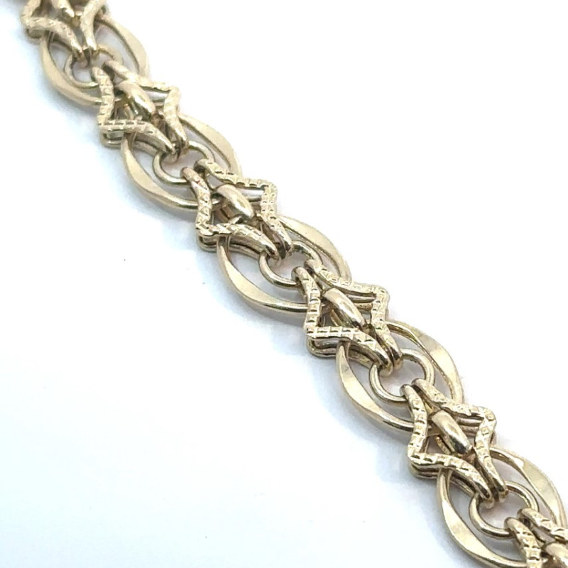 Kenzari Jewellery 14k Gold Chain for Women - 12.90 Grams