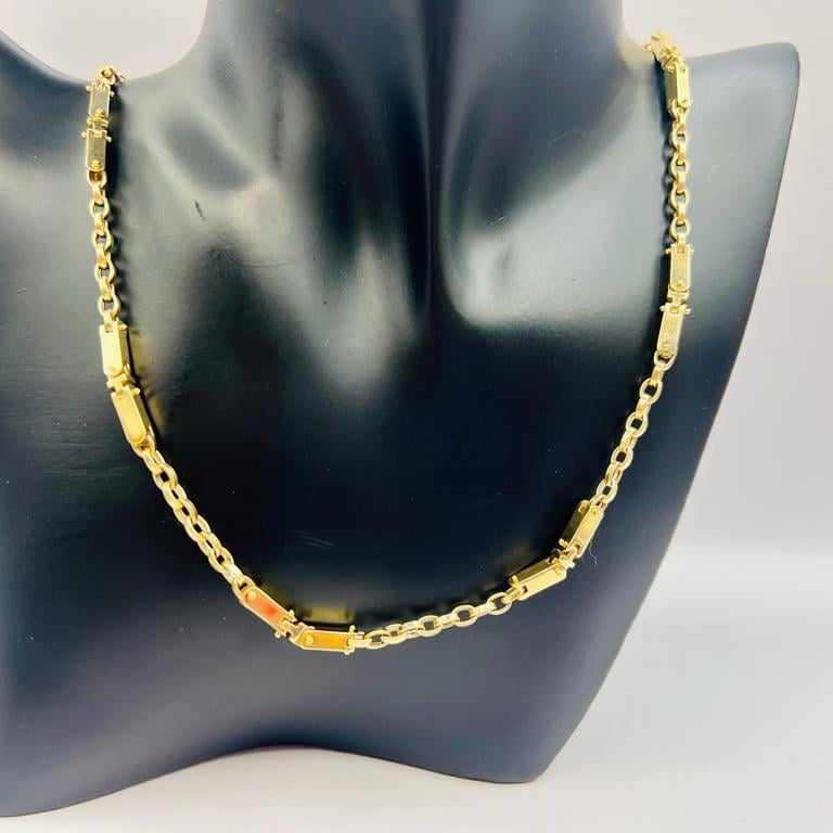 Kenzari Jewellery 14k Gold Necklace for Men - 24.08 Grams
