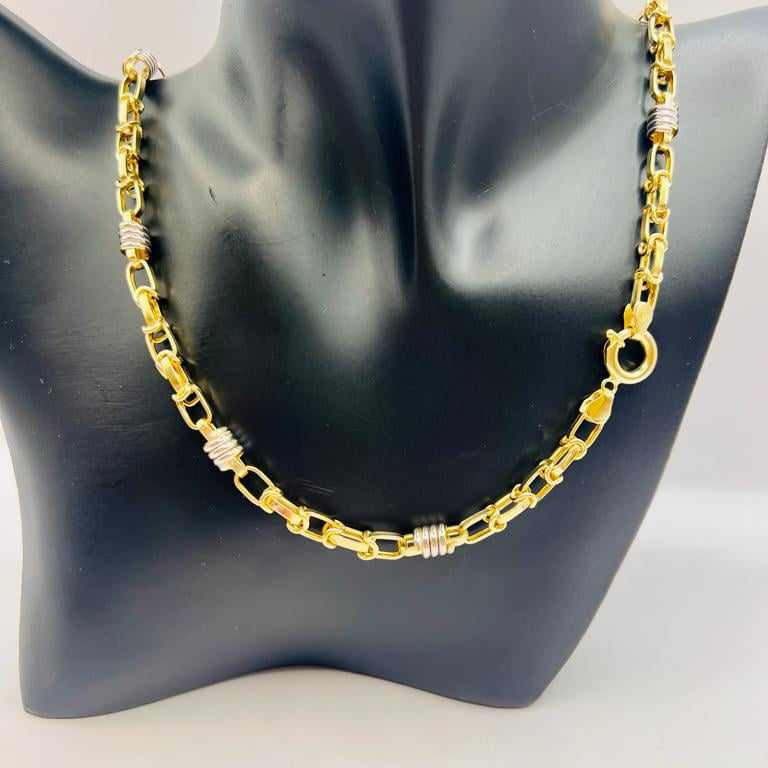 Kenzari Jewellery 14k Gold Necklace for Men - 13.55 Grams