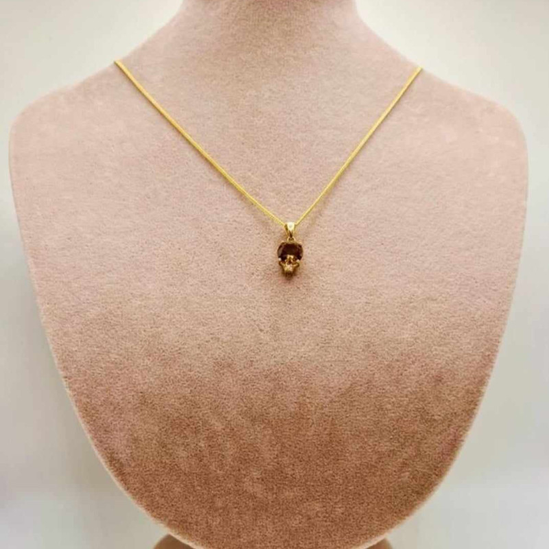 Kenzari Jewellery 14k Gold Necklace with Pendant for Women - 3 Grams