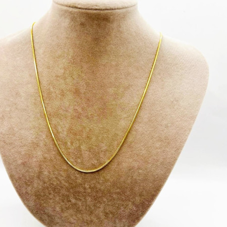 Kenzari Jewellery 14k Gold Necklace for Women - 2.52 Grams Kenzari Jewellery 14k Gold Necklace for Women - 2.52 Grams