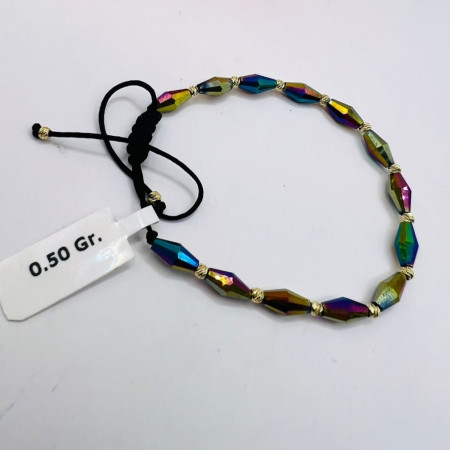 Kenzari Jewellery 14k Gold String Bracelet for Men - 0.50 Grams Kenzari Jewellery 14k Gold String Bracelet for Men - 0.50 Grams