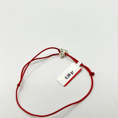 Kenzari Jewellery 14k Gold Red String Bracelet for Women - 0.39 Gram Kenzari Jewellery 14k Gold Red String Bracelet for Women - 0.39 Gram