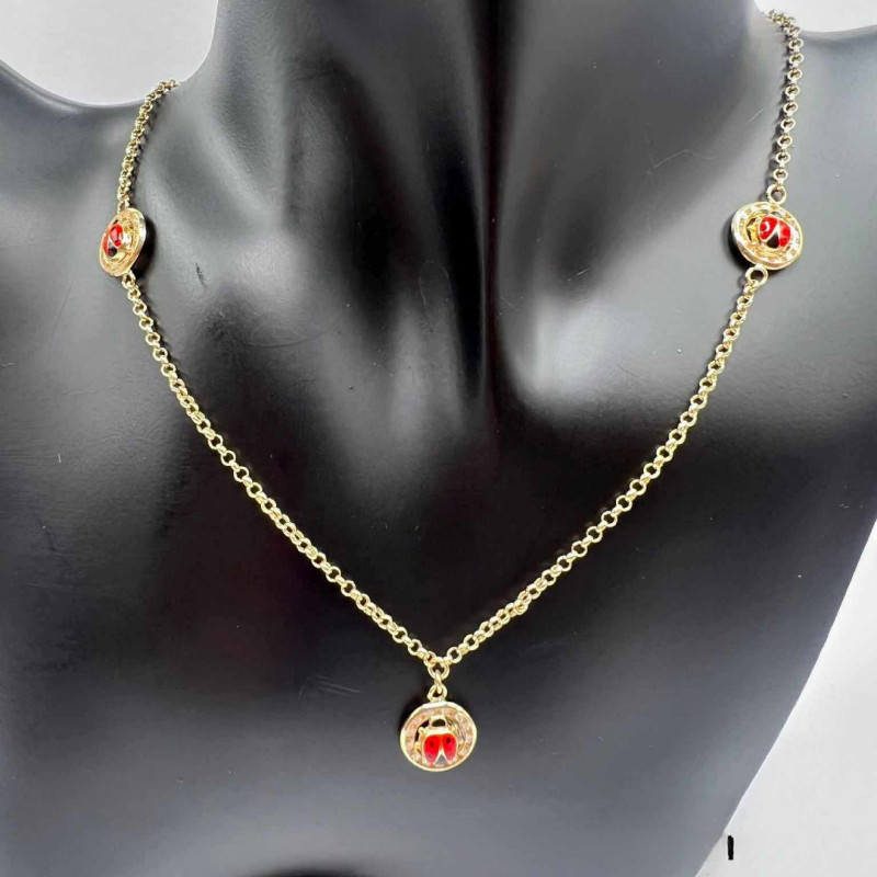 Kenzari Jewellery 14k Gold Necklace for Kids - 3.93 Grams
