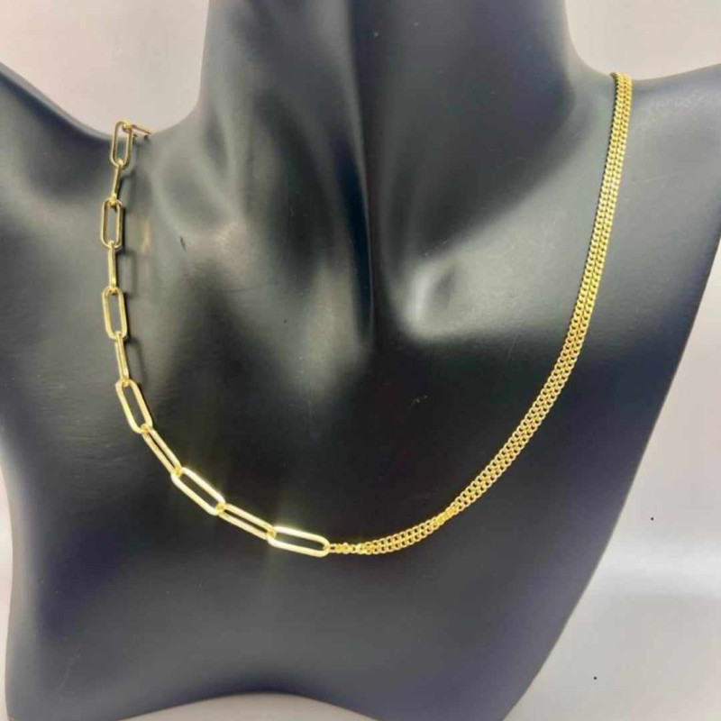 Kenzari Jewellery 14k Gold Necklace for Women - 8.20 Grams