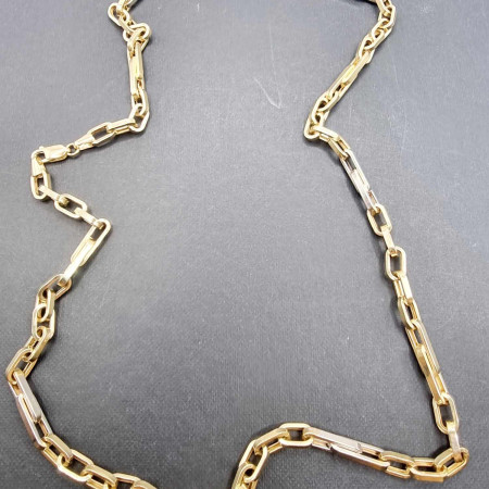 Kenzari Jewellery 14k Gold Necklace for Men - 16.04 Grams