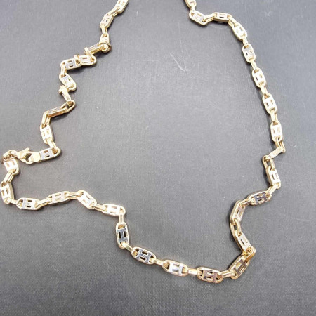 Kenzari Jewellery 14k Gold Necklace for Men -18.88 Grams